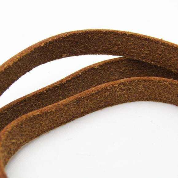 Hermes Hapi Choker Leather,Metal Bangle Black,Silver - Picture 7 of 11